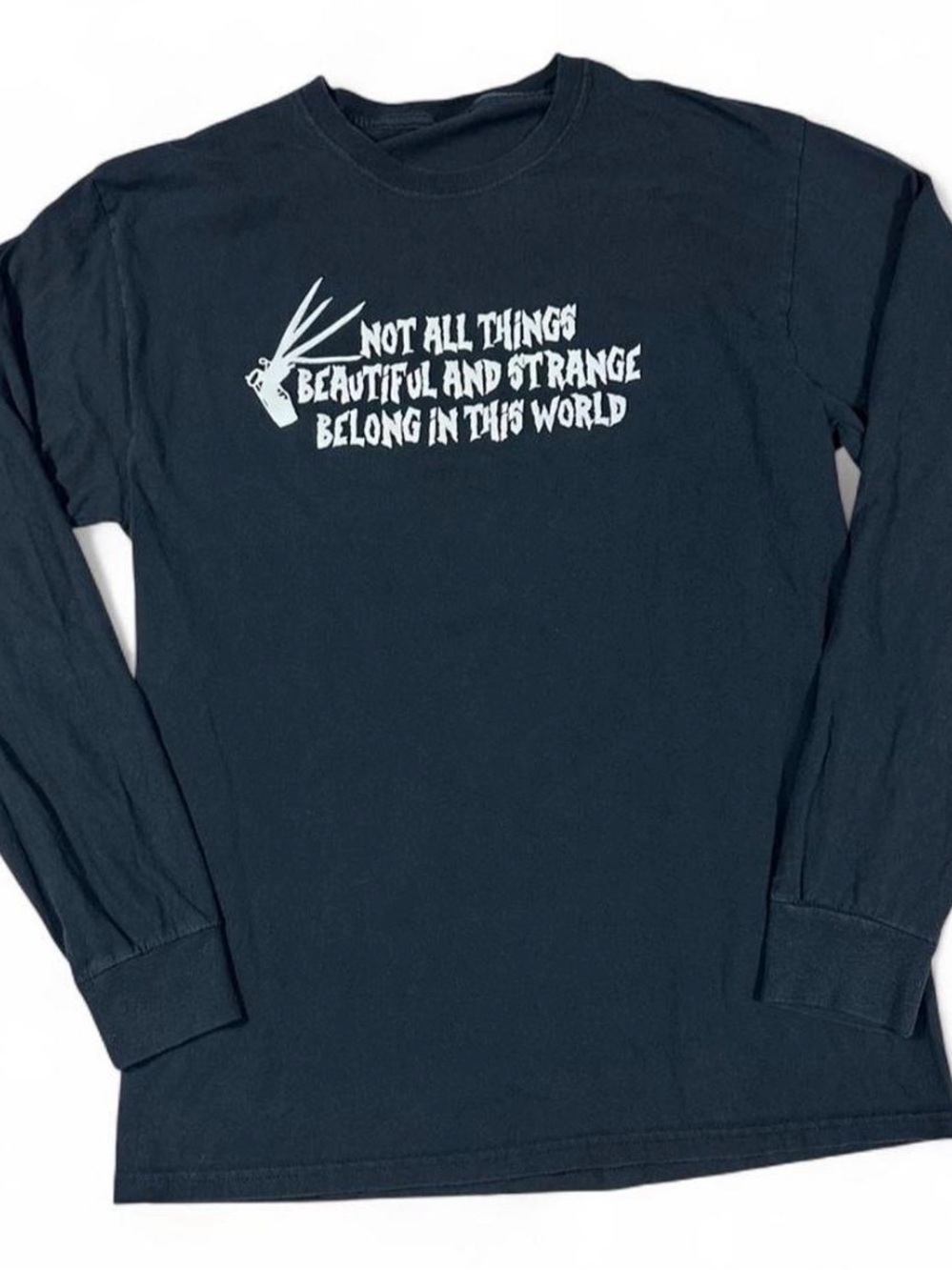 ✂️ Edward Scissorhands Graphic Long Sleeve Tee 🖤 alt goth grunge halloween